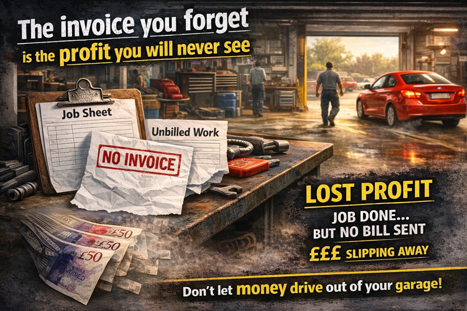 The invoice you forget is the profit you will never see