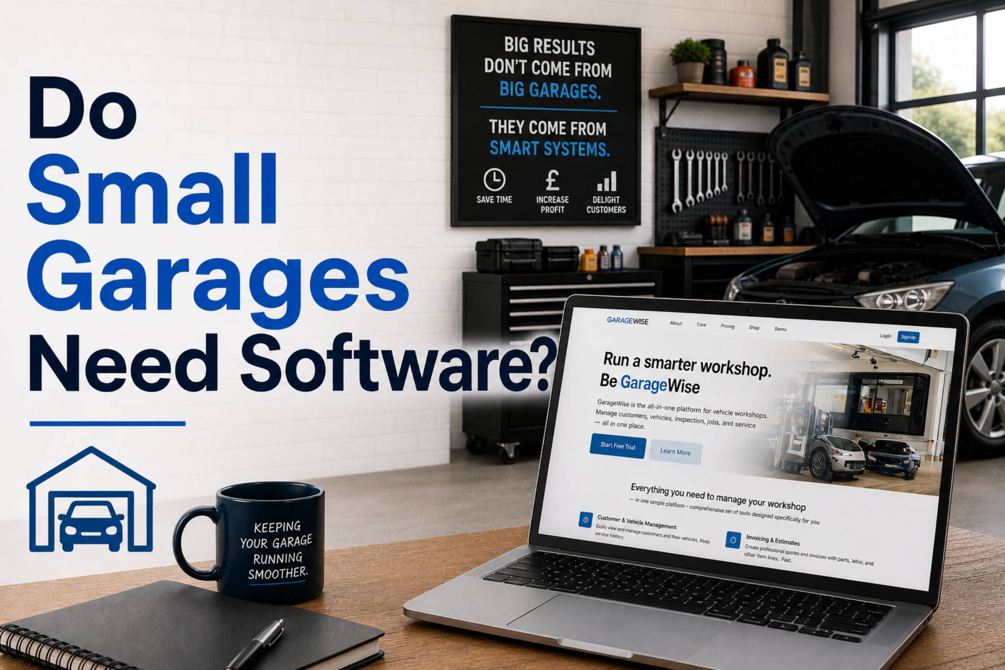 Do Small Garages Need Software?